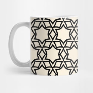 geometric star mosaic Mug